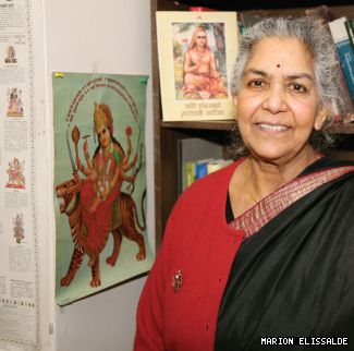 T.S. Rukmani holds the only community-funded research chair in Hindu Studies in North America.